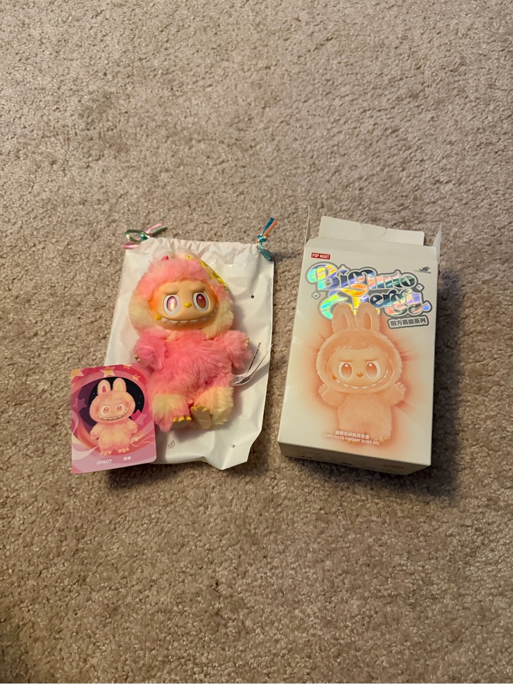 POP MART Labubu Loyalty Monster big into energy-like new!